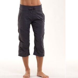 Lululemon Studio Crop Pant Coal 6